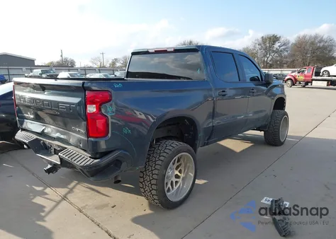 2021 Chevrolet Silverado 1500 2Wd Short Bed Custom from USA, damaged, VIN 1GCPWBEK3MZ264348